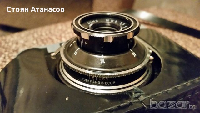 Смяна 8 , Ретро фотоапарат , Сделано в СССР, снимка 3 - Фотоапарати - 19455884