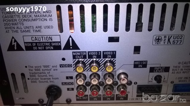 aiwa-mx-z3100mez-stereo amplifier-230watts-внос швеицария, снимка 14 - Ресийвъри, усилватели, смесителни пултове - 12275952