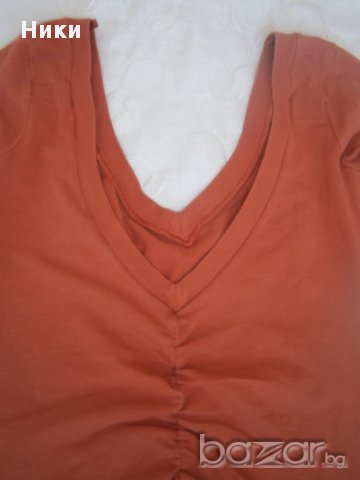 Дамска блуза на Бершка с гол гръб - М размер, снимка 2 - Блузи с дълъг ръкав и пуловери - 12304461
