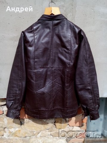 Старо кожено яке ПИРИН, снимка 4 - Антикварни и старинни предмети - 20993727