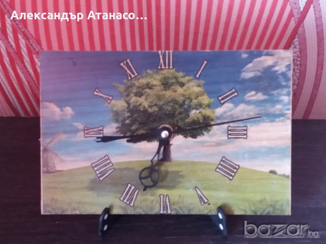 Ръчно изработен часовник от дърво с ВАША снимка , снимка 7 - Други - 21092445