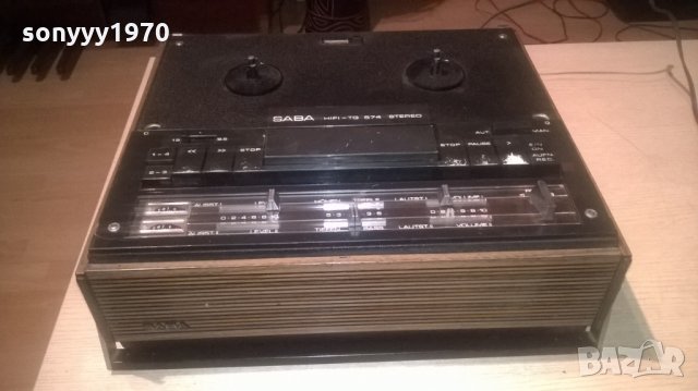 saba hi-fi tg-574 stereo-ретро ролка-внос швеицария