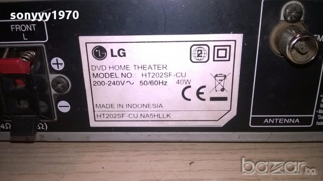 Lg dvd usb tuner amplifier-6 канала-внос швеицария, снимка 9 - Ресийвъри, усилватели, смесителни пултове - 15194105