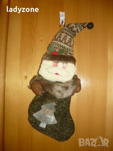 Коледен чорап - нов, снимка 3 - Коледни подаръци - 23400587