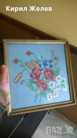 Стар ГОБЛЕН ЦВЕТЯ