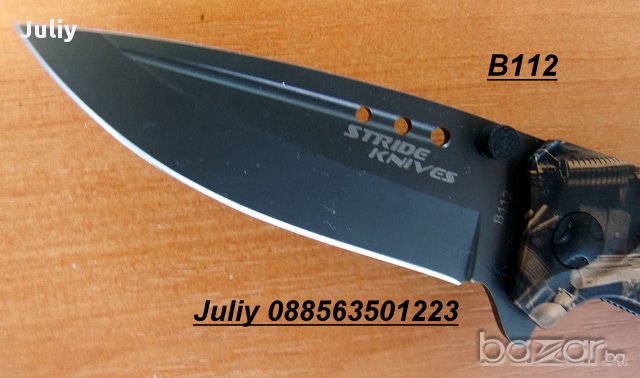 Сгъваем нож B112, снимка 12 - Ножове - 12339952