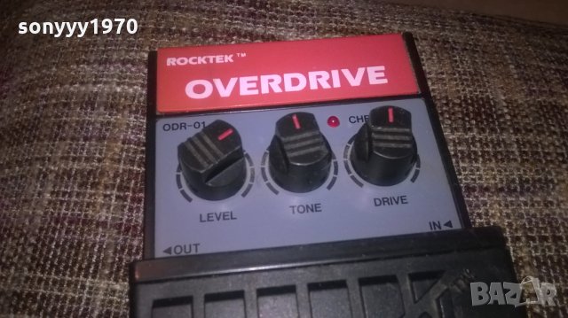 rocktek overdrive-внос швеицария, снимка 3 - Други - 24943707