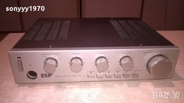 &isp serie 200-stereo amplifier-made in japan-внос франция, снимка 2 - Ресийвъри, усилватели, смесителни пултове - 24351444