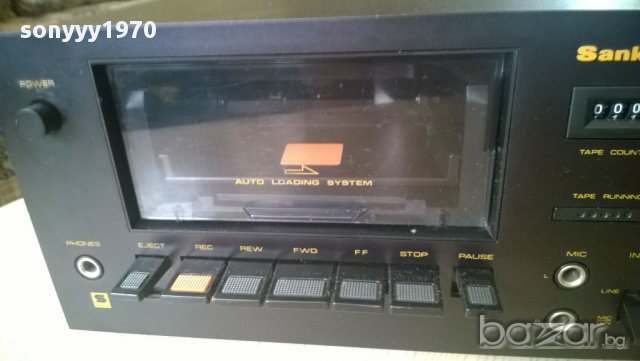 sankyo std-2000 stereo cassette deck-made in japan-9.2 кг-внос швеицария, снимка 4 - Декове - 10272155