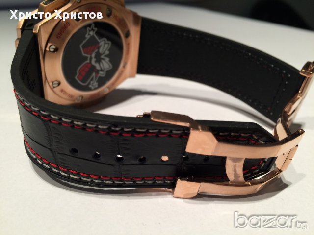 Луксозен часовник Hublot King Power Spider Limited Edition for Anderson Silva клас ААА+ реплика, снимка 3 - Мъжки - 9160453