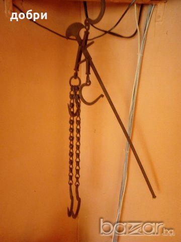 Стар кантар, снимка 4 - Антикварни и старинни предмети - 19676310