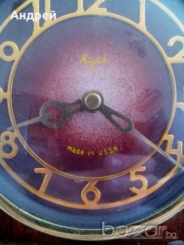 Каминен Часовник МАЯК,MAJAK, снимка 2 - Антикварни и старинни предмети - 20539010