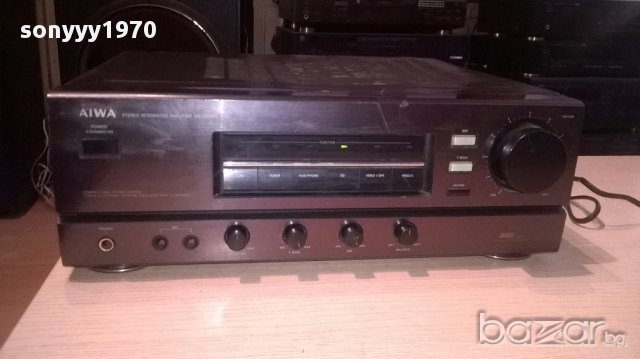 Aiwa-stereo amplifier-280w made in uk-внос швеицария, снимка 2 - Ресийвъри, усилватели, смесителни пултове - 15735735