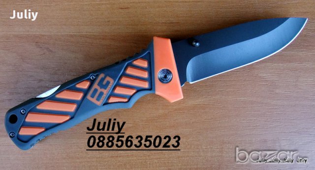 Сгъваем нож Gerber - BG Compact, снимка 8 - Ножове - 13074185