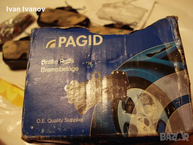 Задни накладки PAGID за Алфа Ромео 156, 166, 164, Спайдър, Ланча Капа, снимка 8 - Аксесоари и консумативи - 24321670