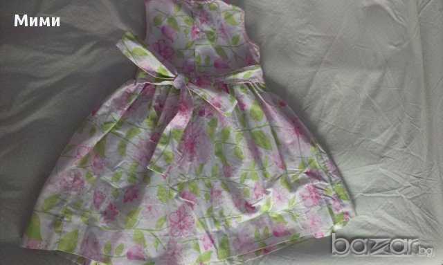 детска рокличка на цветя, снимка 2 - Детски рокли и поли - 17913121