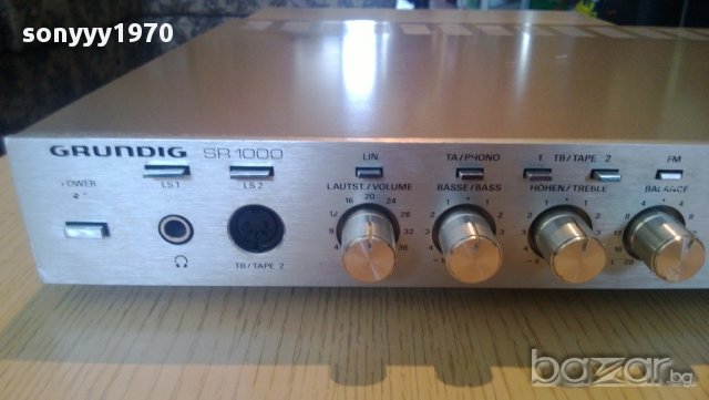 grundig sr1000-high fidelity-stereo receiver-нов внос от швеицария, снимка 6 - Ресийвъри, усилватели, смесителни пултове - 8602414
