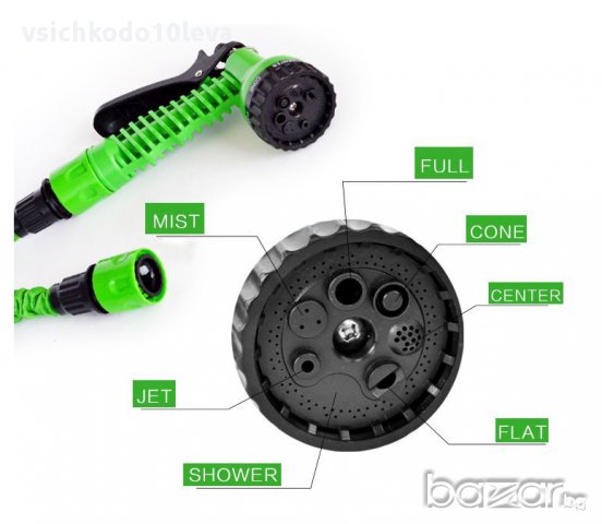 Магичен Градински Маркуч:7,50м-8,50лв;15м-12,00лв.;22,50м-15,50 лв.;30м-19,00лв, снимка 4 - Напояване - 11439877