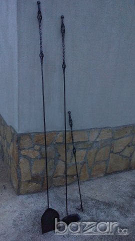 Аксесоари за пещ(ръчно ковани), снимка 3 - Други стоки за дома - 15116564