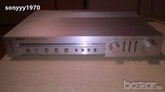 onkyo tx-20 tuner amplifier-made in japan-внос швеицария, снимка 15 - Ресийвъри, усилватели, смесителни пултове - 18713161