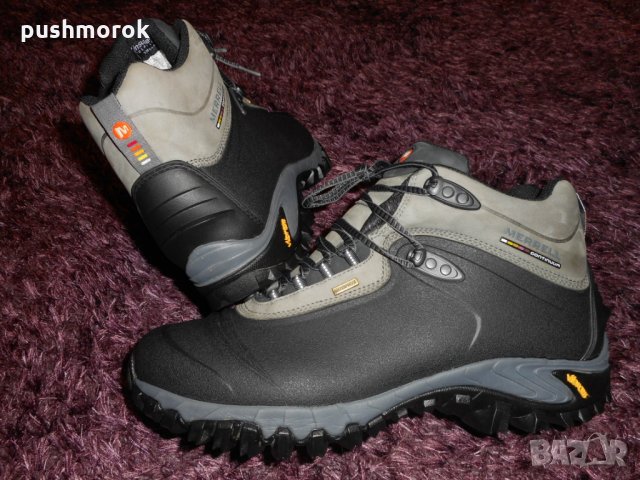Merrell Thermo 6 Black Waterproof Vibram Hiker Boots, снимка 5 - Мъжки боти - 24076935