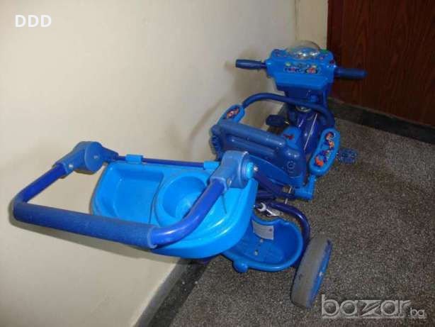 Детска триколка изключително удобна и стабилна, снимка 3 - Детски велосипеди, триколки и коли - 21198997