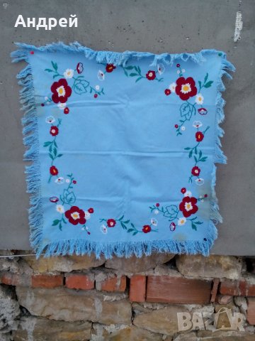 Стара бродирана покривка #8