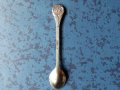 руска сребърна лъжичка - 1, снимка 2