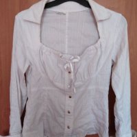 Елегантна бяла риза , снимка 2 - Ризи - 25564831