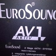 eurosound av1 aktiv-made in germany-метални-активни колони-внос швеицария, снимка 11 - Тонколони - 18281633