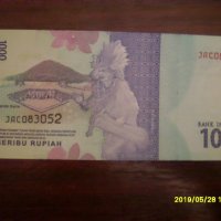 ИНДОНЕЗИЯ 1000 Рупии 2016 UNC, снимка 2 - Нумизматика и бонистика - 25477065