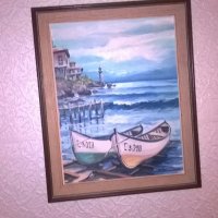 картина-море-бг-50х40см, снимка 2 - Колекции - 19360633