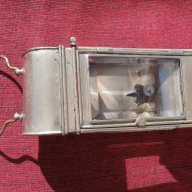 Рядък стар ветроупорен фенер, снимка 8 - Антикварни и старинни предмети - 17246054