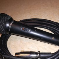 behringer profi microphone с кабел и държач-внос швеицария, снимка 11 - Микрофони - 20231890