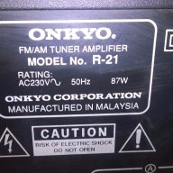 onkyo r-21 tuner/amplifier-внос швеицария, снимка 14 - Ресийвъри, усилватели, смесителни пултове - 12815863