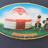 Автентичен кожен магнит от Монголия-серия, снимка 4 - Други ценни предмети - 25912996