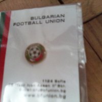 Български футболен съюз-официална значка с винт, снимка 2 - Футбол - 21427010