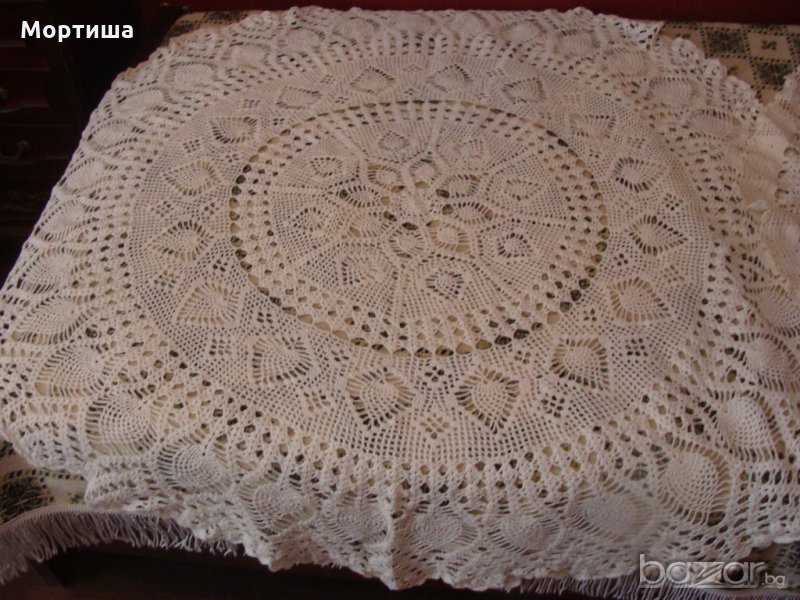 Намалена Покривка ръчна изработка , снимка 1