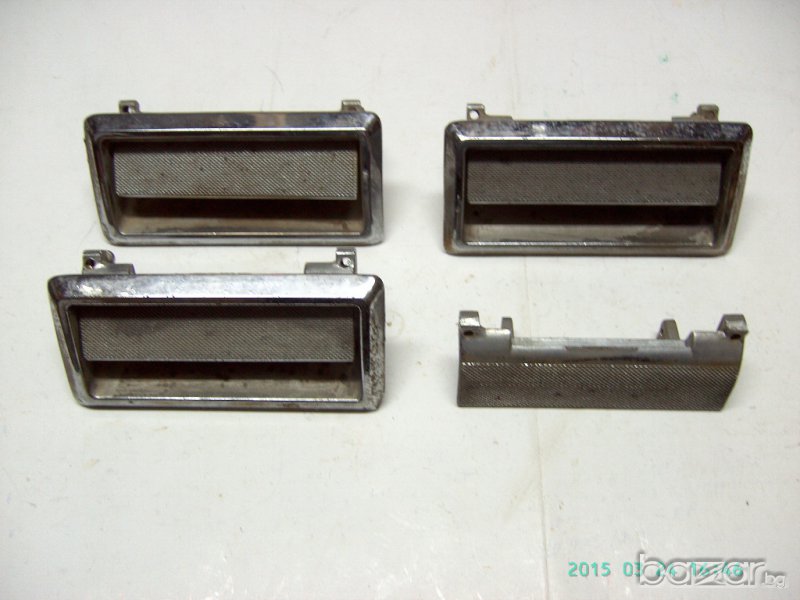 Дръжки за вратите на москвич хромирани, снимка 1