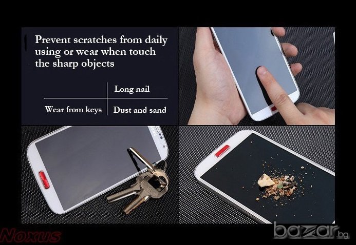 УДАРОУСТОЙЧИВ СКРИЙН ПРОТЕКТОР TEMPERED GLASS ЗА NOKIA LUMIA 1520, снимка 1