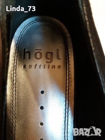Дам.обувки-"HÖGL"-/ест.кожа/-№39-40,цвят-черни. Закупени от Австрия., снимка 6 - Дамски обувки на ток - 22386669