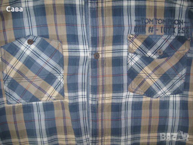 Риза TOM TOMPSON   мъжка,2ХЛ, снимка 4 - Ризи - 25256706