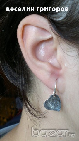 сребърни обеци, снимка 3 - Обеци - 10980014