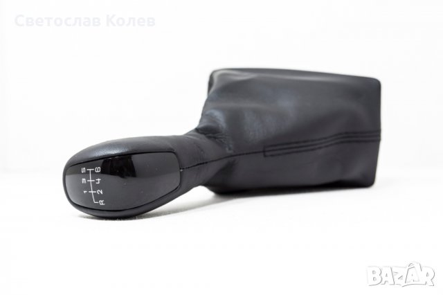 Топка скоростен лост с маншон Мерцедес/Mercedes Е-класа E-class W211 ест.кожа