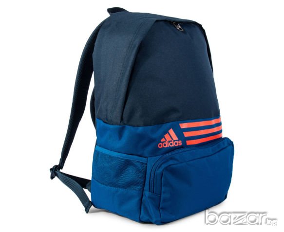 Нова раница Adidas 3 Stripes DER Backpack Dark Blue, снимка 1 - Чанти - 19215641