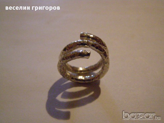 сребърен пръстен, снимка 3 - Пръстени - 10936205