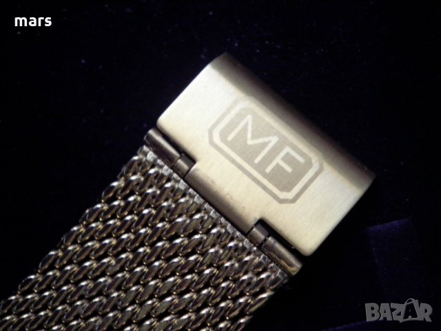 Мъжки позлатен часовник хронограф, снимка 5 - Мъжки - 21596642