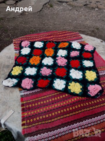 Старо плетено пано, снимка 1 - Антикварни и старинни предмети - 25086632