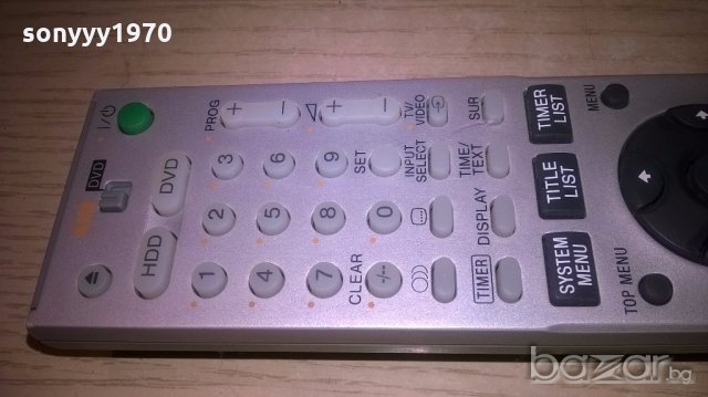 sony remote tv/dvd/hdd-внос швеицария, снимка 8 - Ресийвъри, усилватели, смесителни пултове - 19454601
