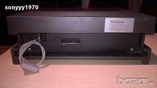 schneider team-6070e hi-fi-made in germany-внос швеицария, снимка 10 - Ресийвъри, усилватели, смесителни пултове - 12712607